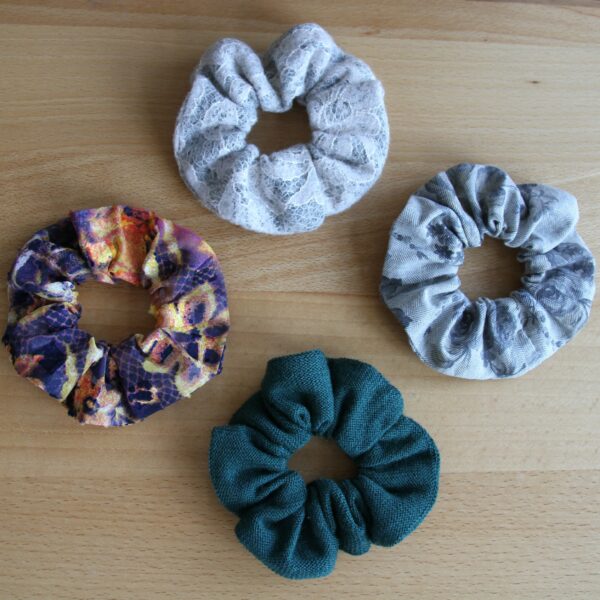 Scrunchie rund ums Jahr
